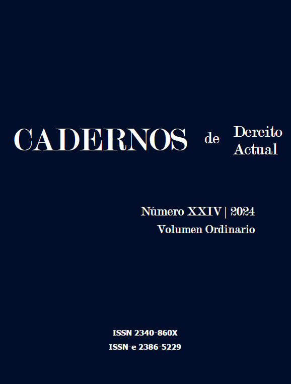 					View No. 24 (2024): Cadernos de Dereito Actual. Núm. 24. 
				